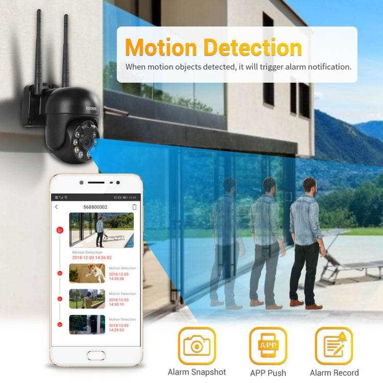 ESCAM WNK614 HD 3.0 Million Pixels 8-channel Wireless + 4IPC Wireless NVR Security System, AU Plug, WNK614 ESCAM WNK614 HD 3.0 Million Pixels 8-channel Wireless + 4IPC Wireless NVR Security System, AU Plug, WNK614